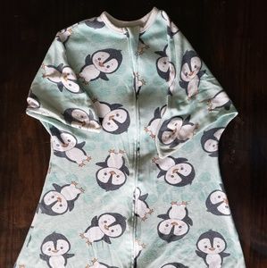Zipadee zip sleep sack size medium 6-12m penguin